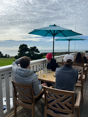 Mendocino - En Stop zum was trinke und Wal luege vo wiit :)