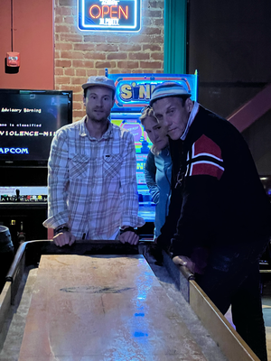 Shuffle Board im Golden Gate Tap Room