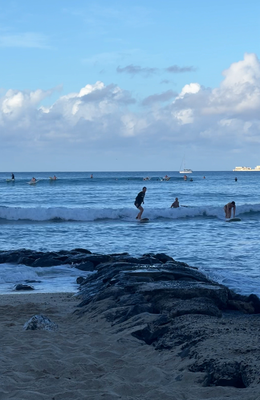 Samstigmorge-Surf :)