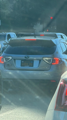Guets Kennzeiche für en Subaru :D