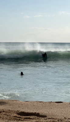 Das heisst Bodyboarde isch ahgseit!!