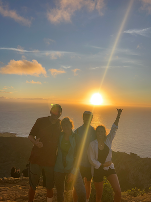 Kokohead zum Sunneufgang :)