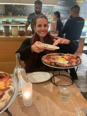 uuuund nomal e anderi Pizzeria usprobiert; Pizza Delfina