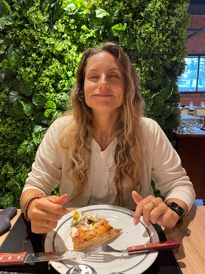 S'letst mal Pizza da,