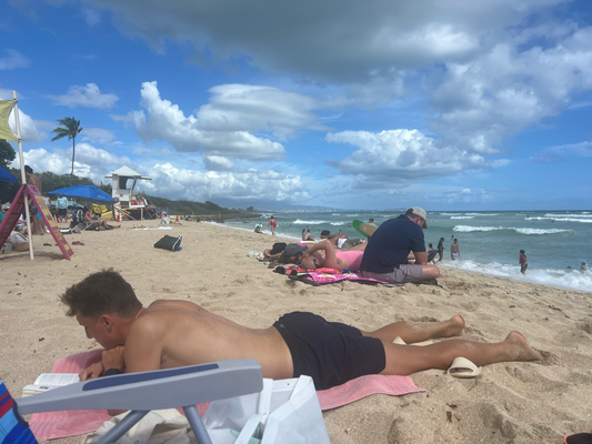 Sunntig nomal White Plains Beach :)
