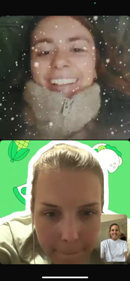 Immer glatti calls mit mine Liebstä :'D Wieder 16ni und Filter entdeckt haha