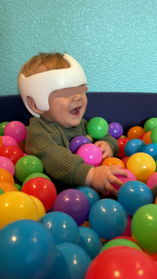 Zum erstä Mal imene Ballä-Bad - sooo cool!
