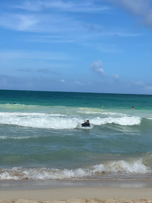 No en Halt am Bellows Beach für zum Bodyboarde.