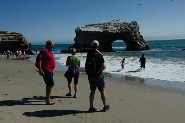 Natural Bridge in Santa Cruz