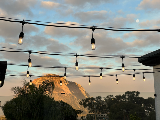 28. Dez - guete Morge Morro Bay! Gest Nami simmer go s'Auto am Flughafe go hole und denn no bis da abedüset :) 