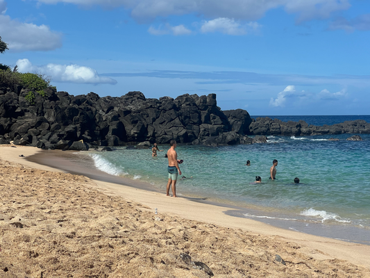 Three Tables Beach zum schnorchle...