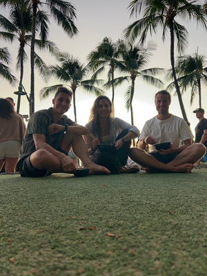 Poké Bowl zum Zacht, am Beach!