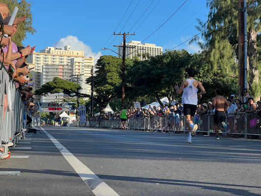 Nachem sälber jogge no biz Zielihlauf vode Marathonläufer go luege - so inspirierend!!