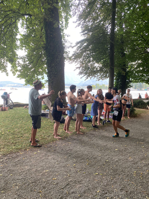 Ih de Nacht het min Brüeder schnell de Ironman in Thun gmacht, sehr stolz :)