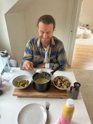 Fondue (Emmi, 15 Dollar) - solid gsi, aber nöd zvergliche mit dem dehei :')
