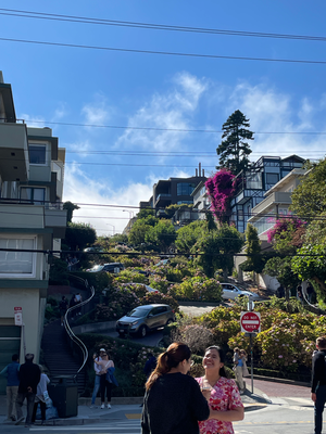 Lombard Street - au malna gseh nach 10 Monat