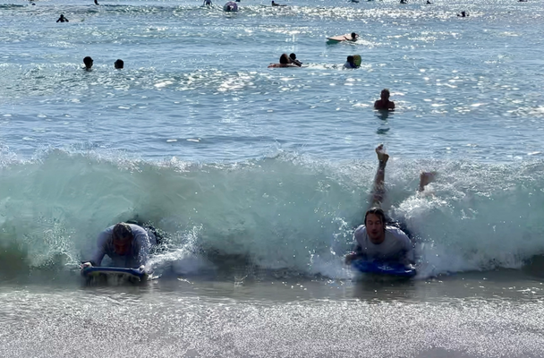  Und Body Boarde zum Zweite :D