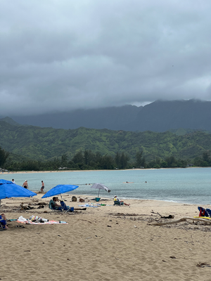 Hanalei Bay - sind aber nüme verwiiled, z'müed gsi