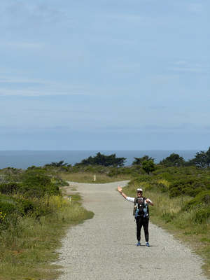 Sunday - Halfmoonbay Spaziergang zu Mavericks Beach!