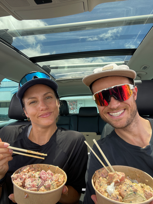 Zmittag on the go, Poké Bowl from Foodland :)
