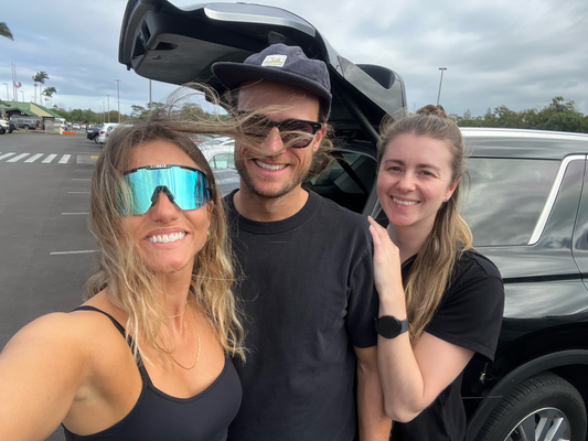 Am Namittag het de Fäbe wieder zruggmüsse uf Oahu, d'Laura und ich, blibed no biz :)