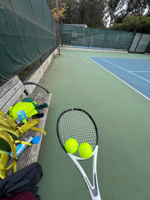 Tennis am Samstigmorge am 8ii