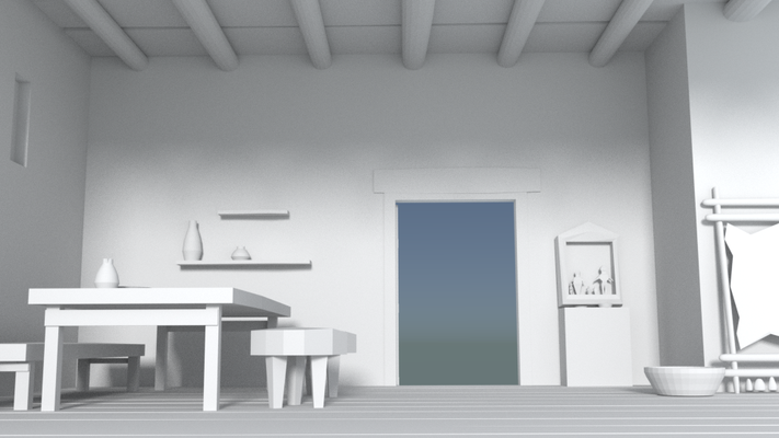 SCAPE3D_MATER scenografia 3d: Casa della Fanciulla