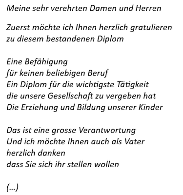 Ausschnitt aus dem Text «Ode an die Lehrer» von Lukas Bärfuss. 