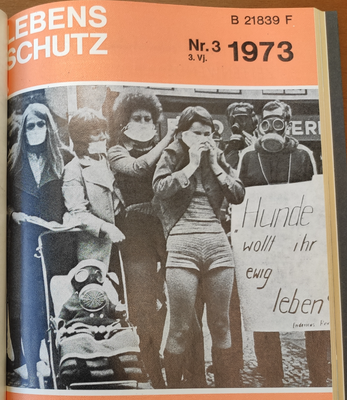 Titelbild Lebensschutz-Informationen, 1973