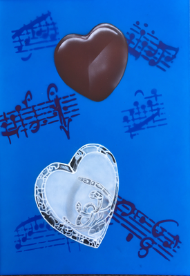 Heart Sound / Cardboard 25x36cm