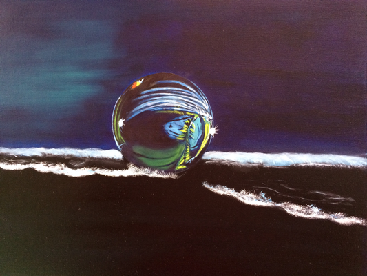 Feather Bowl / Canvas Sheet 30x40cm