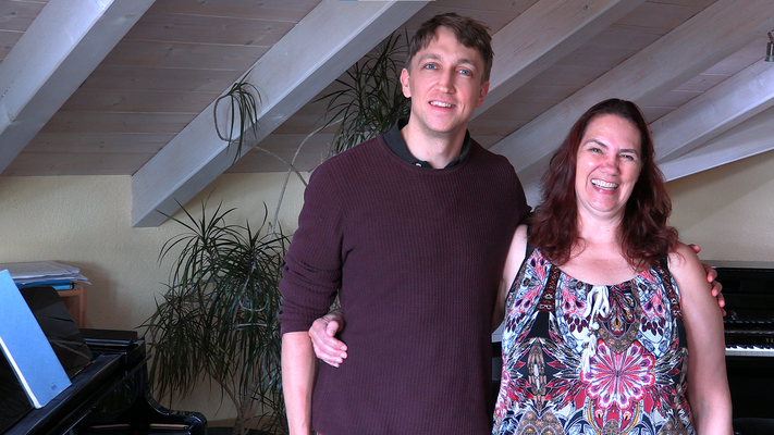 Besuch Konzert Pianist 'Fabian Müller' bei Susis-Tastenstudio