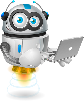 robot - technologie - sciences et techniques - smiley émoticône émoji cartoon clipart illustration - artémotic