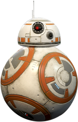 BB8 [Star Wars] - technologie - sciences et techniques - smiley émoticône émoji cartoon clipart illustration - artémotic