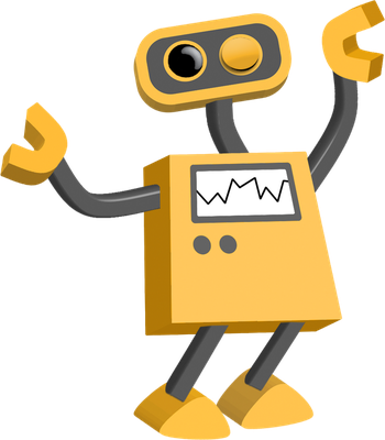 robot - technologie - sciences et techniques - smiley émoticône émoji cartoon clipart illustration - artémotic