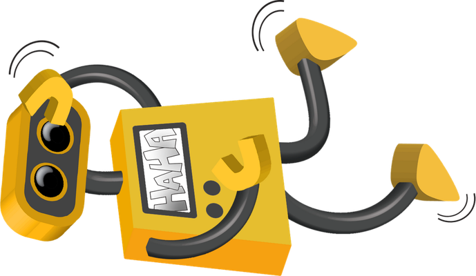 robot - technologie - sciences et techniques - smiley émoticône émoji cartoon clipart illustration - artémotic