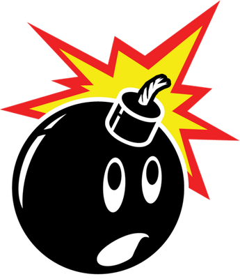 explosion - technologie - sciences et techniques - smiley émoticône émoji cartoon clipart illustration - artémotic
