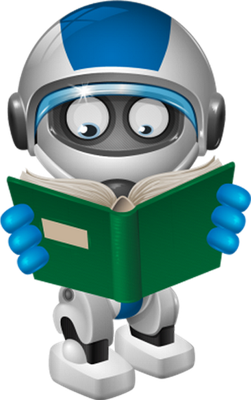 robot - technologie - sciences et techniques - smiley émoticône émoji cartoon clipart illustration - artémotic