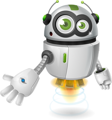 robot - technologie - sciences et techniques - smiley émoticône émoji cartoon clipart illustration - artémotic