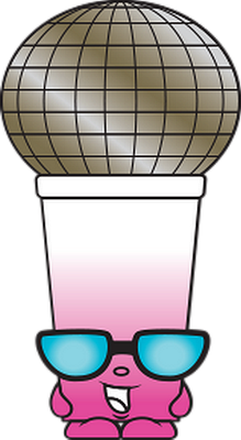 microphone - technologie - sciences et techniques - smiley émoticône émoji cartoon clipart illustration - artémotic