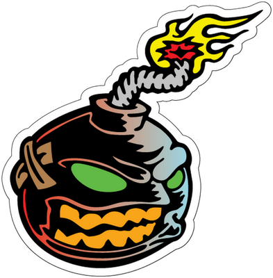 explosion - technologie - sciences et techniques - smiley émoticône émoji cartoon clipart illustration - artémotic