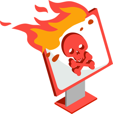 ordinateur - technologie - sciences et techniques - smiley émoticône émoji cartoon clipart illustration - artémotic