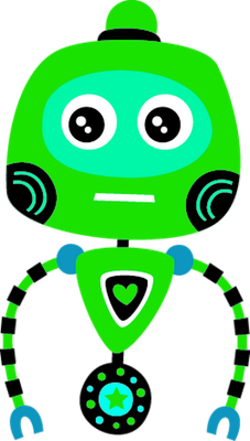 robot - technologie - sciences et techniques - smiley émoticône émoji cartoon clipart illustration - artémotic