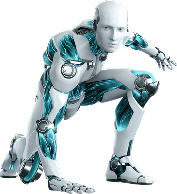 cyborg - technologie - sciences et techniques - smiley émoticône émoji cartoon clipart illustration - artémotic