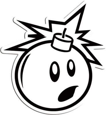 explosion - technologie - sciences et techniques - smiley émoticône émoji cartoon clipart illustration - artémotic