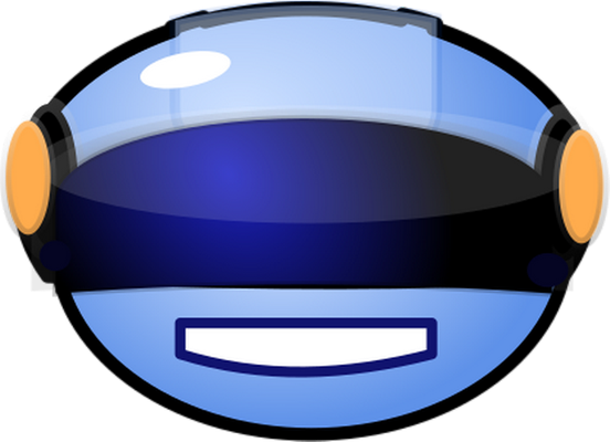 robot - technologie - sciences et techniques - smiley émoticône émoji cartoon clipart illustration - artémotic
