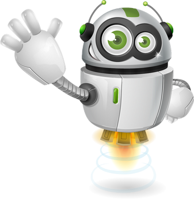 robot - technologie - sciences et techniques - smiley émoticône émoji cartoon clipart illustration - artémotic