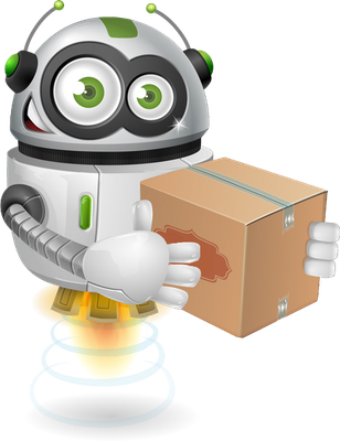 robot - technologie - sciences et techniques - smiley émoticône émoji cartoon clipart illustration - artémotic