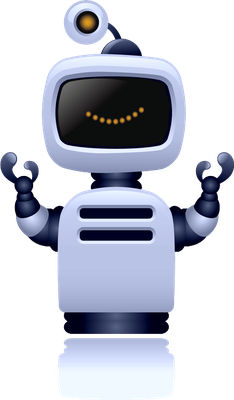 robot - technologie - sciences et techniques - smiley émoticône émoji cartoon clipart illustration - artémotic