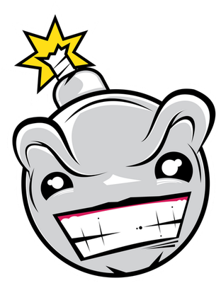 explosion - technologie - sciences et techniques - smiley émoticône émoji cartoon clipart illustration - artémotic